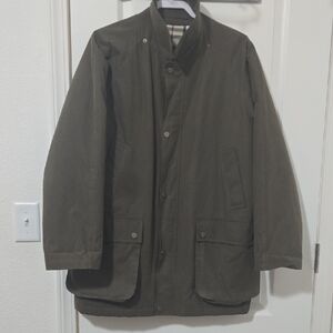 Burberry Dark Olive Military Jacket